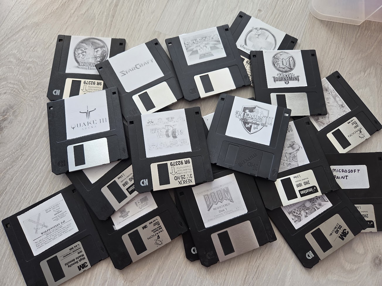 Floppy disks